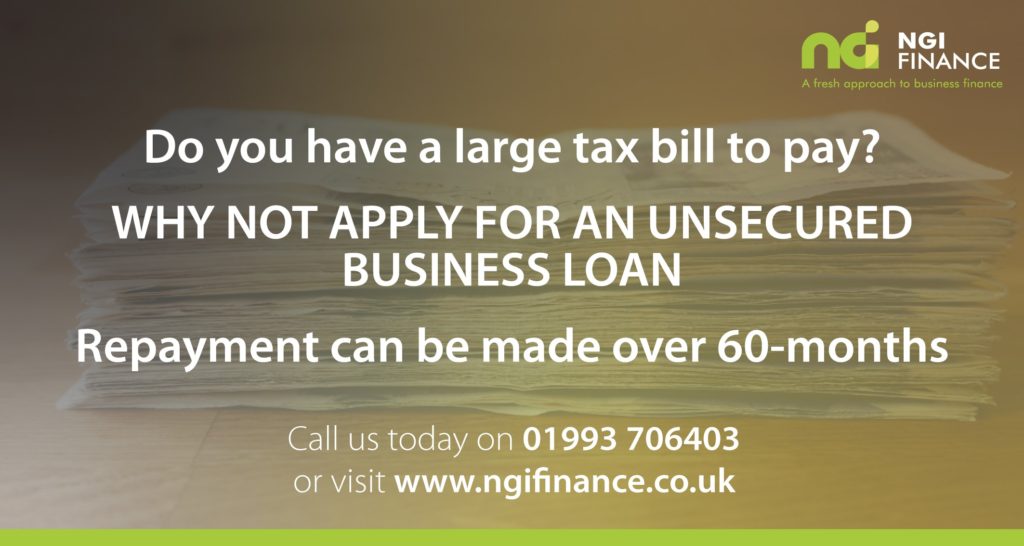 Tax Payments | Unsecured Business Loans | Finance for Tax Payments | Help to Pay Tax