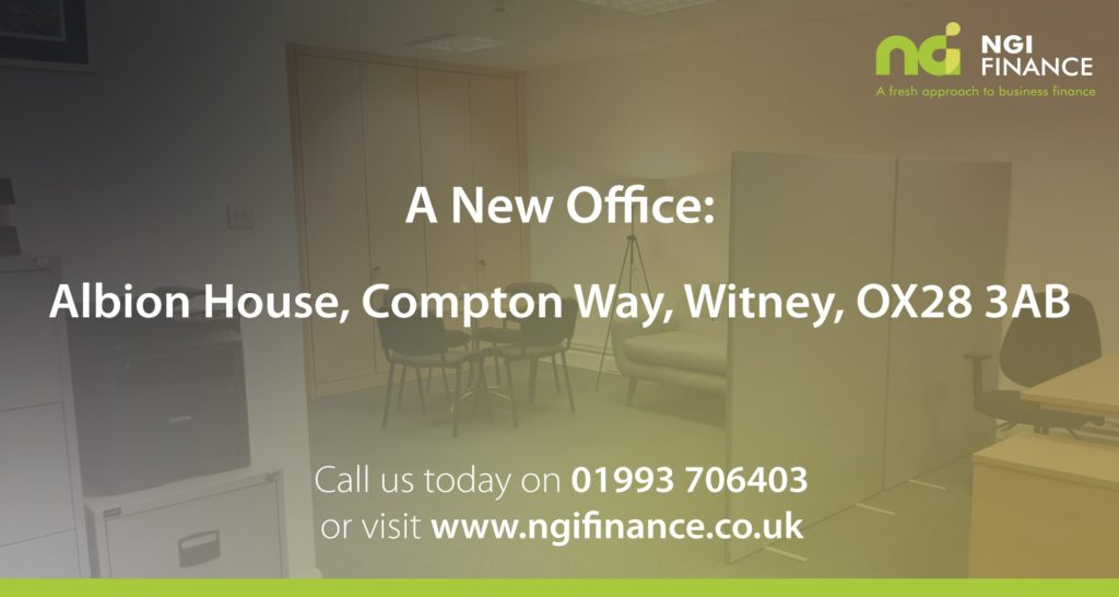 New Office Location | NGI Finance | Fresh Approach to Business Finance | Low Rate Business Loan | Help with Business Finance