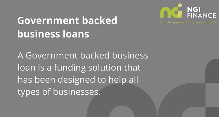 Government Backed Business Loan | Government Loan | Help with Government Loan | Advice on Recovery Loan Scheme